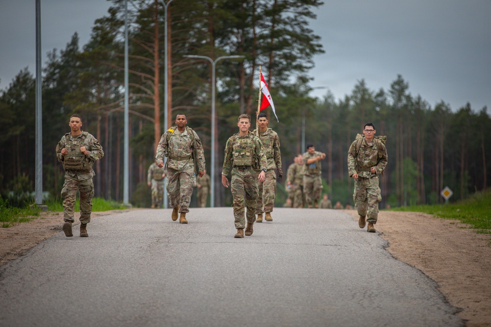 DVIDS – News – U.S. Army Soldiers conduct Norwegian Sports Federation Sports Badge testing at Pabradė Training Area